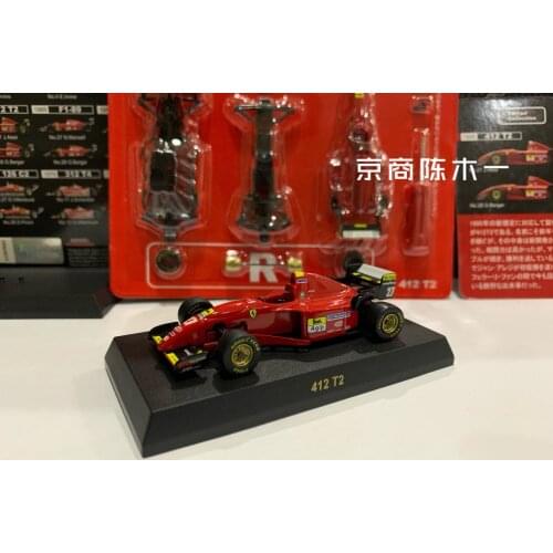 1/64 KYOSHO Ferrari 412 T2 Borg #28 F1 LM F1 RACING 1995 Collection of die-cast alloy car assembled model toys