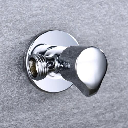 Double Outlet Brass Angle Valve Kitchen Bathroom Accessories Water Heater Angle Valves G1/2" Male Thread Toilet Angle Valves