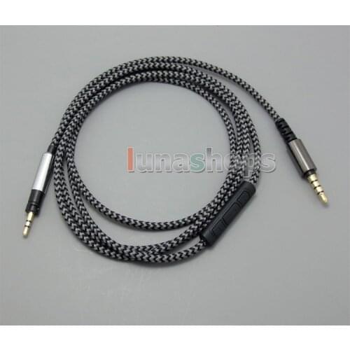 LN004960 Hi-OFC With Mic Remote Headphone Cable For Sennheiser Momentum Over On Ear Headset