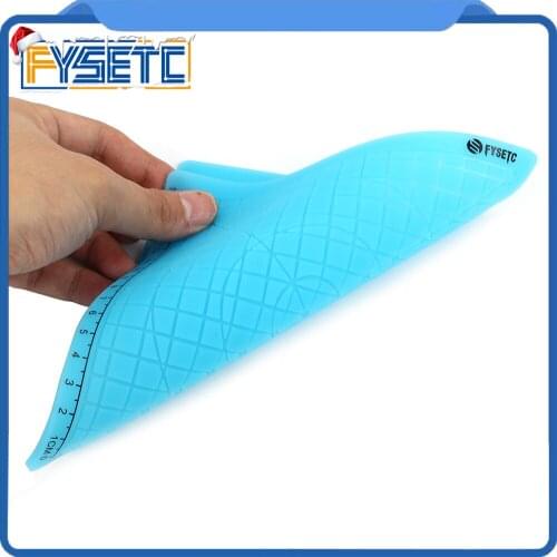 Type D Best Gift 3D Design Silicone Mat Basic Template Multi-Purpose Blue + 10M PLA Filament 1.75mm For 3D Printer Pens