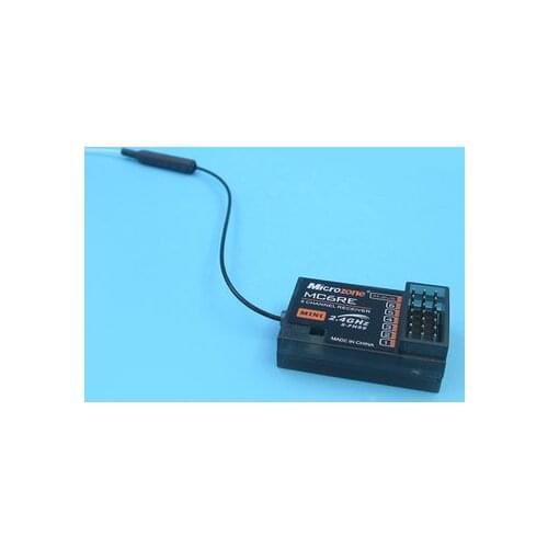 Model Airplane Accessories Aircraft Remote Control Receiver MC6C Mike MC6RE 2.4G Remote Control Mike Receiver Car Model Ship Mod