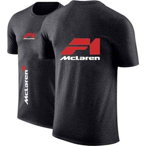 Unisex Custom McLaren Round Neck Men T shirt Decal Shirts Punk Comfortable Print Harajuku Slim Fit Casual Sweatshirts Leisure