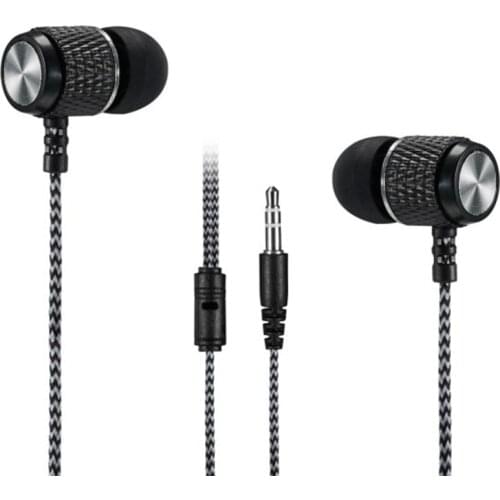 Nylon Cord Braided Wiring Earphones Steel Magnetic 6U Speaker in-ear Earbuds Noise Cancelling Hifi Headset IPX5 Waterproof Sport