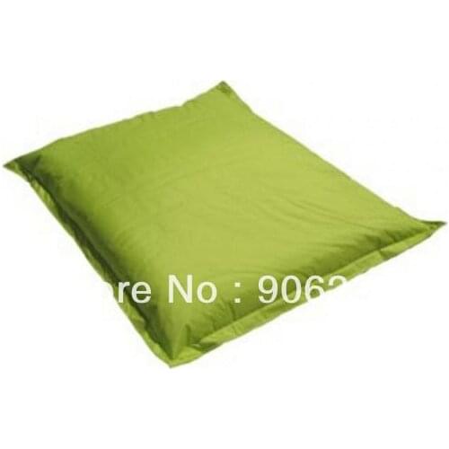 The original !!!! large lime beanbag cushion , sleeping snuggle pod - free shipping