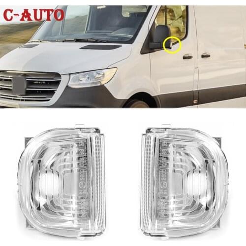 Rearview Mirror Repeater Lamp Turn Signal Light For Mercedes Sprinter 2019 2020 A9109064700 A9109064600 Indicator Flashing light