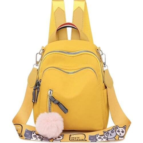 New High Quality Waterproof Travel Oxford Back pack for Teenage Girl Small Women Backpack Mini Backpack Korean Fashion Bookbag