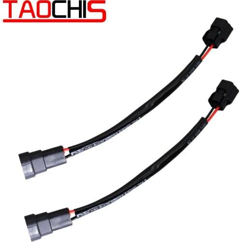 TAOCHIS 12V 9005 9006 D2S wiring harness for Infiniti Mazda Nissan Renault Subaru Socket cable power supply CORD