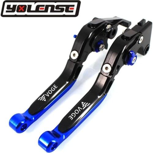 CNC Motorcycle Accessories Folding Extendable Brake Clutch Levers For LONCIN VOGE LX500R LX500DS LX650DS