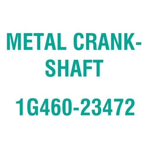 For Kubota 1G460-23472 METAL CRANKSHAFT