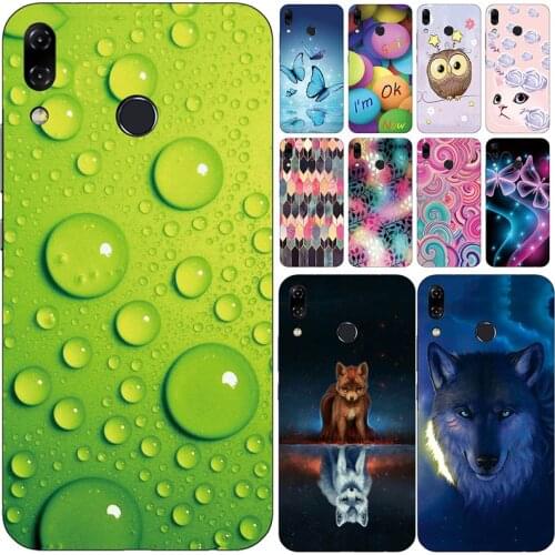 Soft Phone Case for Asus Zenfone 5 ZE620KL / For Asus Zenfone 5Z ZS620KL Cases Panda Funda Colorful Flower Silicone TPU Back