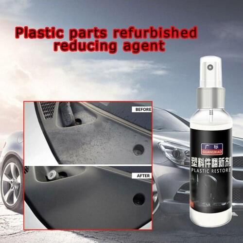 New 50ml Plastic parts wax instrument panel retreading Coating Interior Paste agent Agent Automotive Renovated Maintenance Plas
