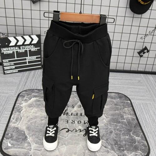 Brand Korean New Baby Boys Casual Pants Children Clothing Kids Harem Pants Baby Jogging Pant for Boys Kids Casual Trousers 2-7Y