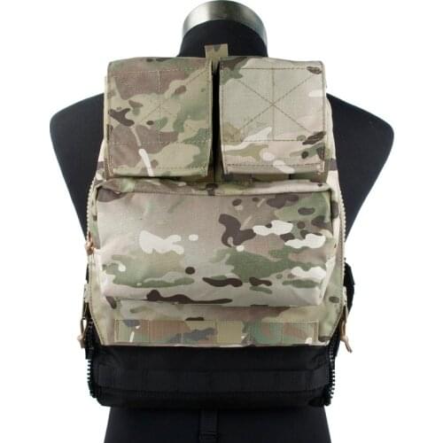 New AVS CPC Tactical Vest ZIP PANEL Back Pack Vest Bag