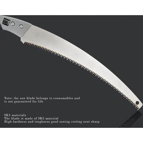 Sharp Heavy Duty Curved Hand Saw for Tree Pruning Wood Cutting Carpenter Sawing R9UC