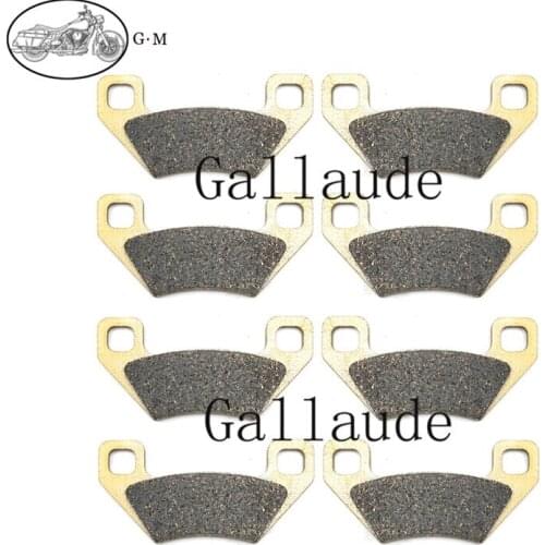 Front Rear Brake Sets Pads For ARCTIC CAT UTV Wildcat 1000i GT 2012 Wildcat 1000/Limited 13-14 Wildcat 1000 X 2013
