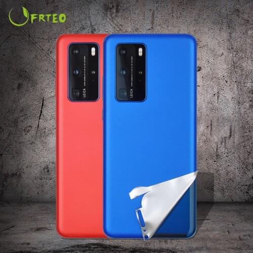 Scratchproof Back Protector Skin Full Cover For Huawei P40 Decal Sticker For Huawei P40 Pro P40 Pro+ Film PVC Phone Skin adesivo