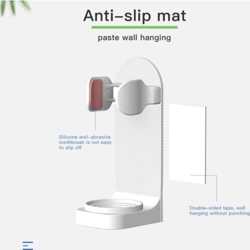 1PC Wall Mount Electric Toothbrush Holder For 90% Toothbrush High Quality Electric Tooth Brush Stander Bathroom Accessories New