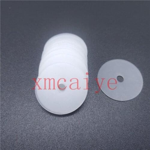 200 pcs White Rubber Sucker 26x5x0.5mm For Offset Machinery Printing