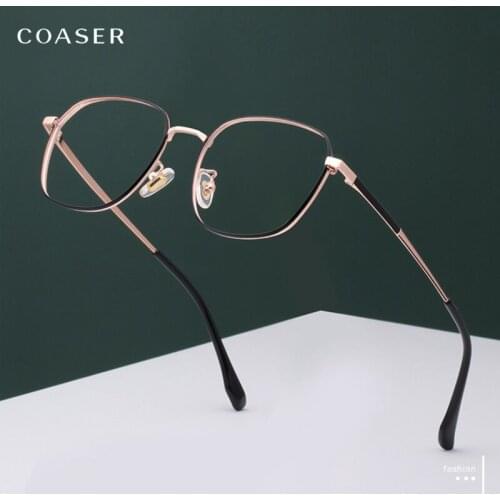 2020 women Fashion Optical glasses frame Titanium Eyeglasses frames Super Lighter vintage glassees Myopia Prescription Eyewear