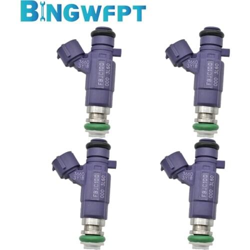 4X For Nissan Infiniti 350Z FX35 350Z Pathfinder G35 X-Trail Primera P12 V6 FBJC100 Fuel Injector Engine 2.0 2.5 3.0 3.5L