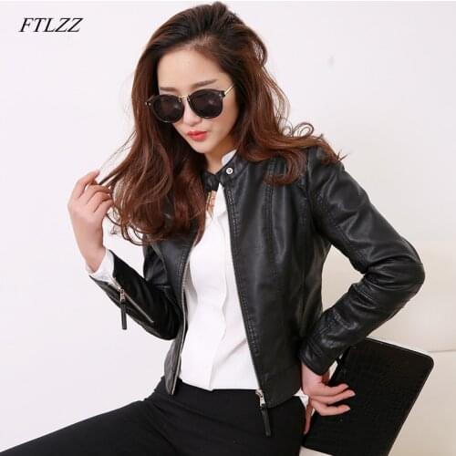 FTLZZ Women's Leather Jackets