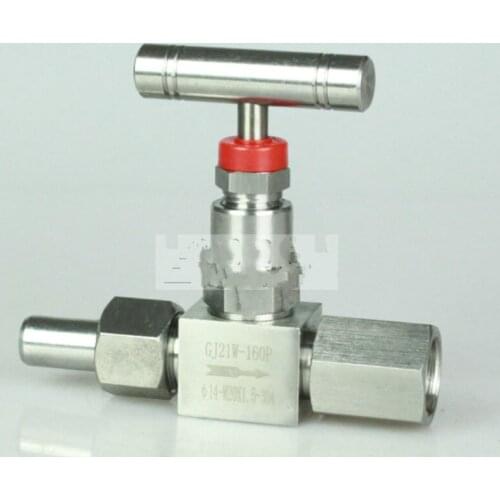 Stainless Steel Female Needle Valve M20*1.5 Stainless Flow Control With One-Shape Handle Carbon Steel Needle Valve Weld