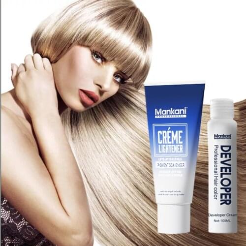 One Step to Fade Hair Color Cream Lightener Hair Bleaching Whitening Cream Hair Dye Color Fading Professional Salon Product