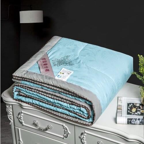 Summer Cooling Blanket Air Conditioner Comforter Quilt Lightweight Breathable Sofa Child Blankets Print Bed Cover Home Textiles