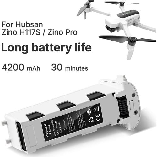 Max Power 11.4V 4200mAh Lipo Battery for hHubsan Zino H117S GPS RC Drone Flight Battery Lithium For hHubsan Zino NEW Arrival
