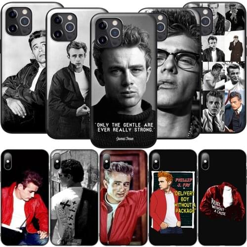 GX102 James Dean Silicone Soft Case for iPhone 12 Mini 11 Pro XS Max XR X 8 7 6 6S Plus 5 5S SE 2020