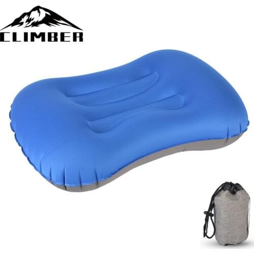New Store Inflatable Pillow Travel Pillow, Portable Lightweight Compact Pillow Cushion with Sack for Camping, Hiking, Traveling