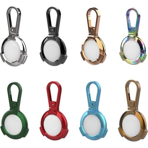 New Airtags Keychain Metal Protection Case For AirTags Protective Anti-scratch Cover Protector Shell For Air Tags Free Shiping