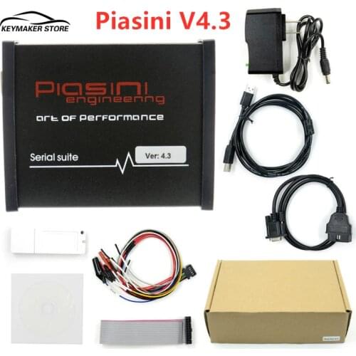 New arrive Serial Suite Piasini V4.3 Master Version Piasini ECU Programmer Serial Suite Chip Tuning Tool With USB Dongle