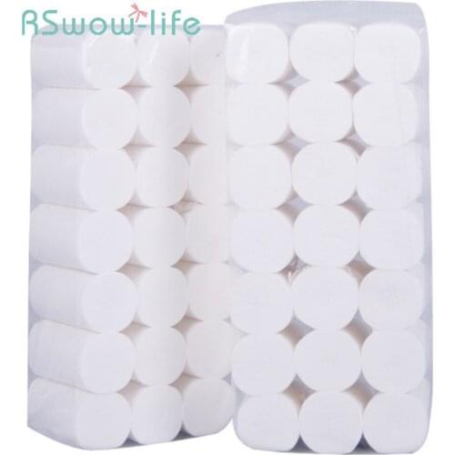 21pcs / Bag of Toilet Paper Household Clean Toilet Paper Towel Disposable Napkin For Home Life Napkin Paper
