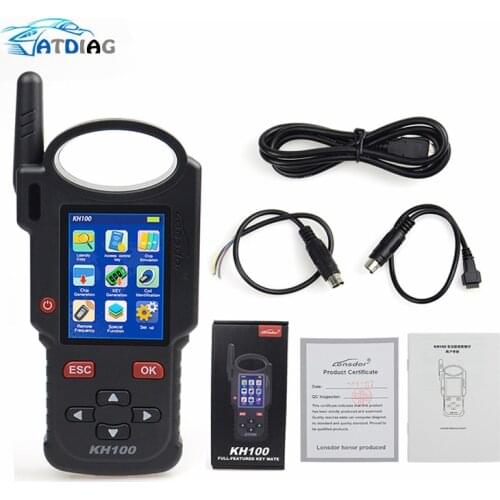 Original Lonsdor KH100 Remote Maker Key Programmer Generate Chip/Simulate Chip/Identify Copy/Remote Frequency with Free shipping