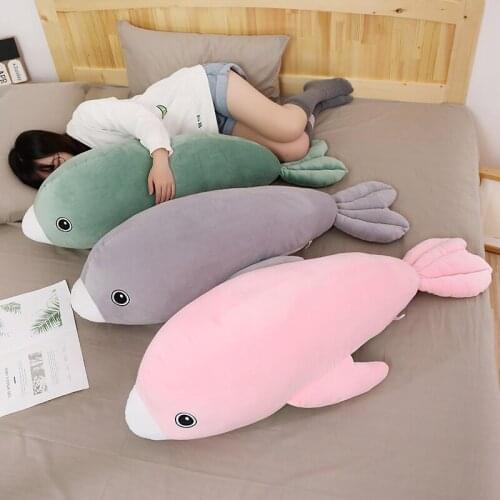 Hot New Plush Big Seals Toy Doll Comforting Sleep Cute Seals Pillow Ocean Stuffed Animals Soft Toys Childrens Birthday Present