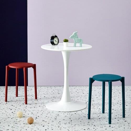 Simple Stool Can Bear 300kg пуфик Nordic Thicken Stool For Children Adult Living Room Home Furniture Stools пуф Meuble