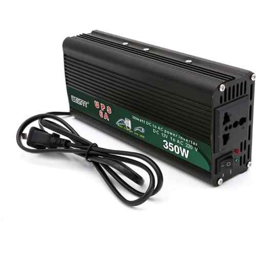 High Frequency Modified Sine Wave Off Grid Car Inverter 350w Home Inverter UPS DC 12V to AC 220V Power Inverter with Charger
