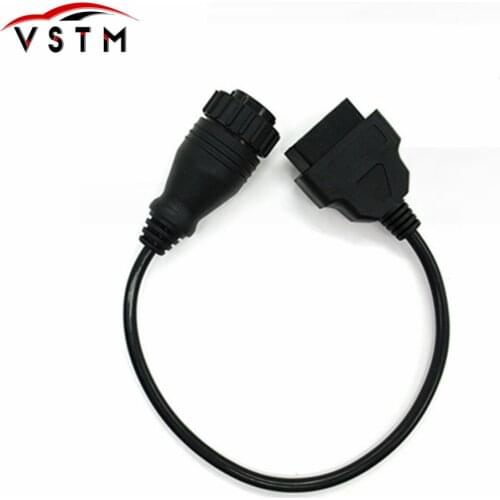 High quality for Mercedes FOR BENZ Sprinter 14pin to 16pin 14 pin to obdii obd2 obd ii obd 2 16 pin adapter