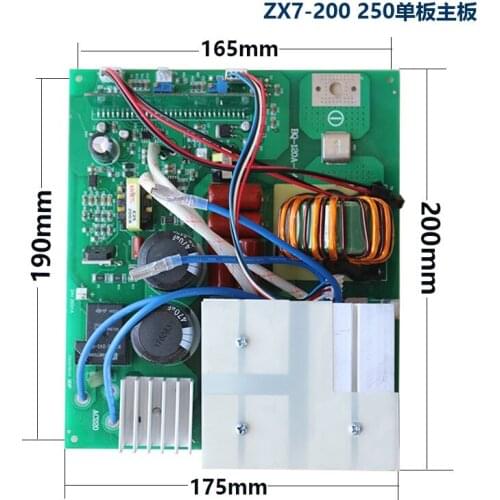 ZX7200 250 single board welding machine single tube circuit board main board welding machine accessories overall board