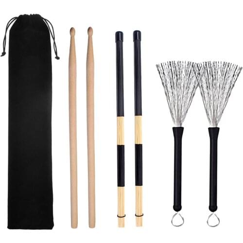 1 Pair Of 5A Drumsticks Drumsticks, Drumsticks, Drumstick With Bag, And