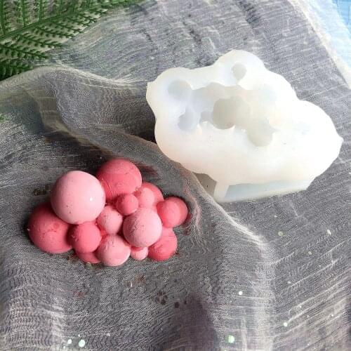 3D cloudy Shapd Cake silicone mold chocolate fondant cake decoration handicraft resin mold clay grinder soap mold
