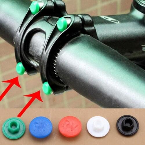 New Mountain Bike Road Bike Folding Track Bike Bowl Set Headset Cover Screw Cap Bicycle Head Heighten Device Screw Cap 5pcs