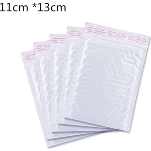 10 PCS 11*13cm Waterproof White Pearl Film Bubble Envelope Mailing Bags Anti-shock Anti-pressure Anti-static