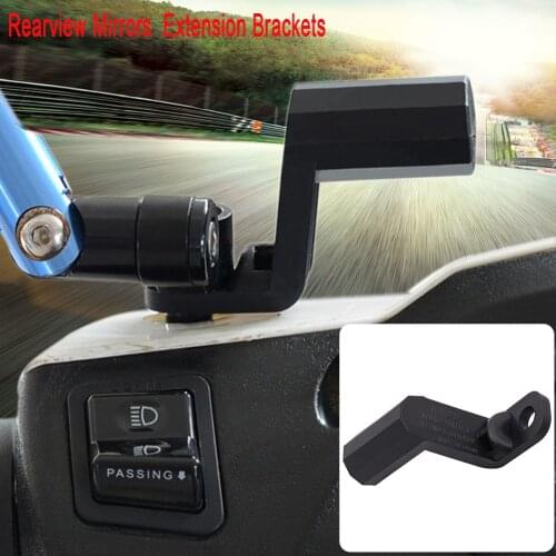 Vehicle Motorcycle Rearview Mirror Holder Extension Mount Bracket Stand Steady Fixed Bracket Support Auto Car Accessories