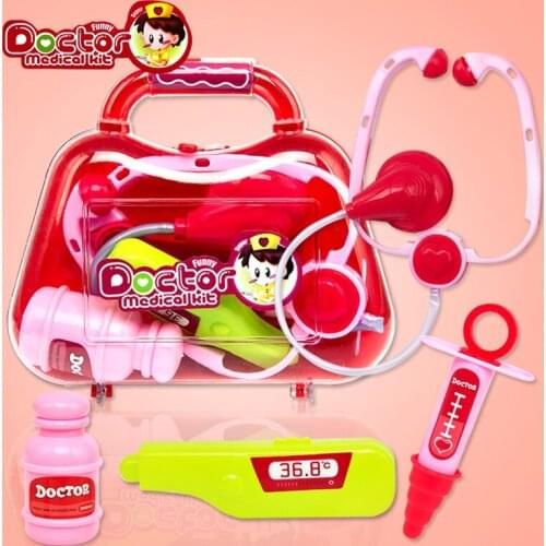 Kids Baby Medical Play Carry Set Case Education Role Play Toys for Children Jouets Pour Enfants Brinquedo Menino #K5