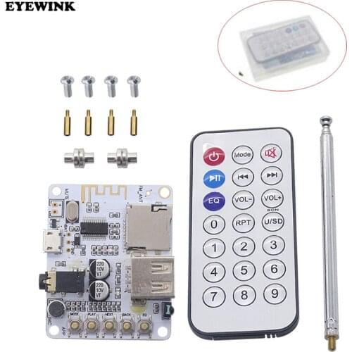 DIY Bluetooth audio receiver module wireless lossless car speaker power amplifier board refitted Bluetooth 5.0 module