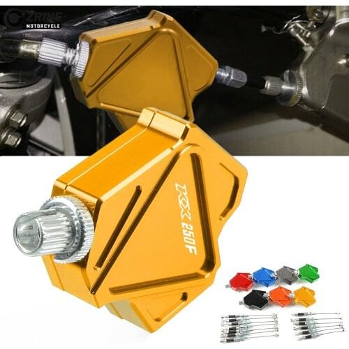 For Kawasaki KX250F KX 250F KX 250 F 2004 2005 2006-2018 Easy Pull Cable Lever Replacement System Motocross Motorcycle Aluminum