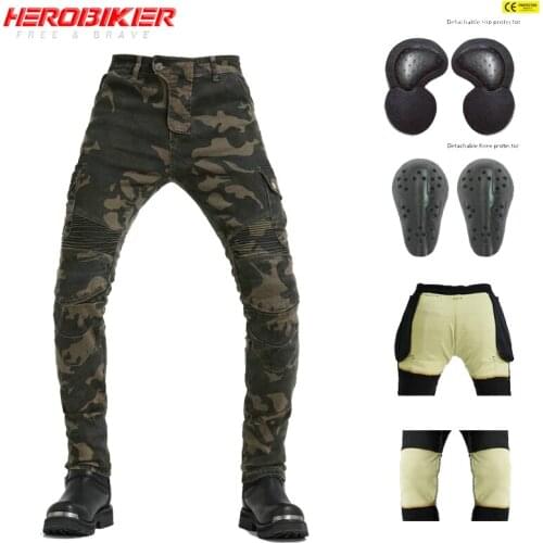 Jeans Trousers Motorcycle Pants Motorcycle Jeans Men Motocross Riding Moto Pants Pantalon Protection Motorbike
