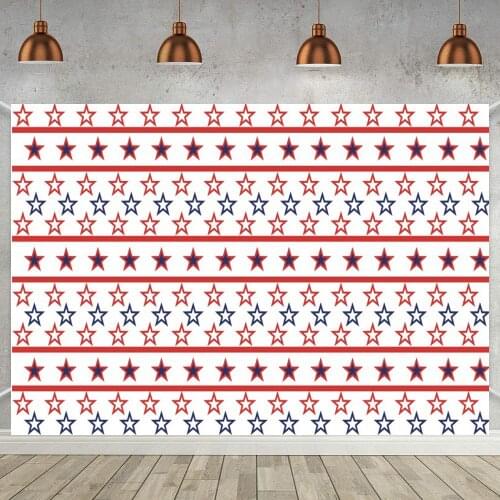 Repeated Stars Pattern Newborn Baby Birthday Gifts Background Photography Sriped Pets Doll Children Portrait Backdrops For Photo